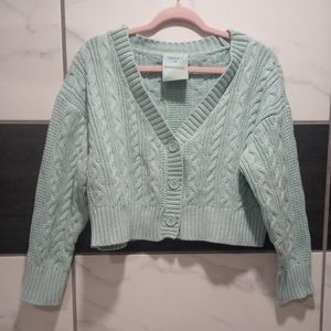 Forever 21 Cable Knit Pantone Sweater
